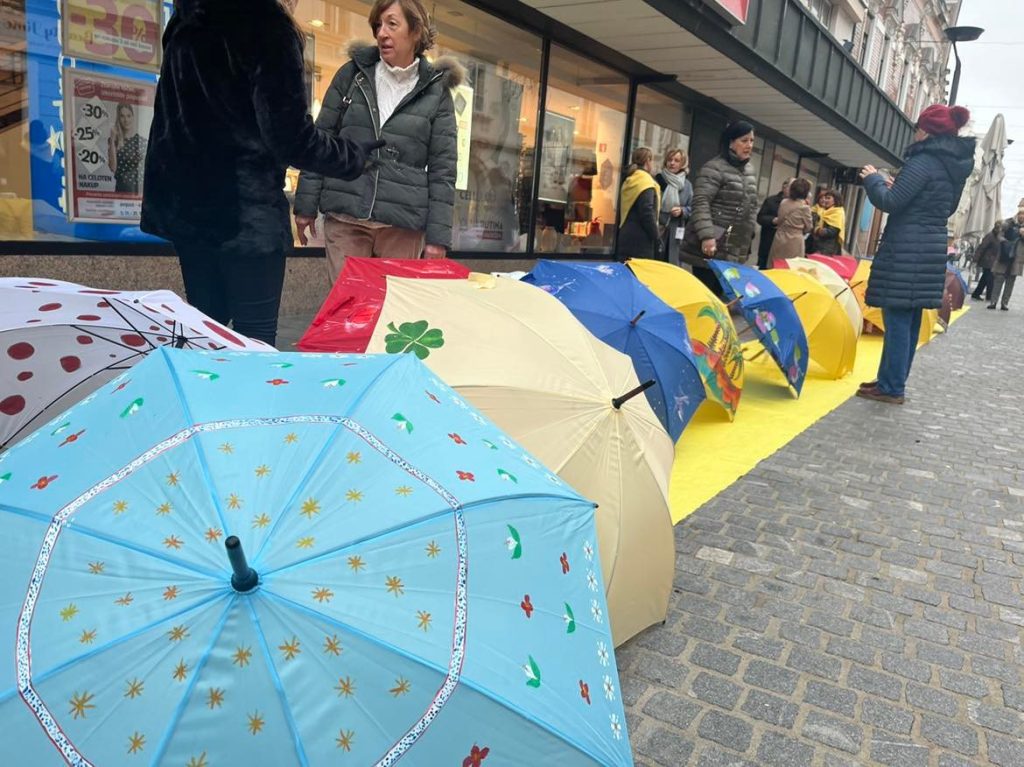 Ročno poslikani dežniki