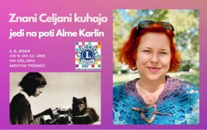 Greta Jenček na Znani Celjani kuhajo