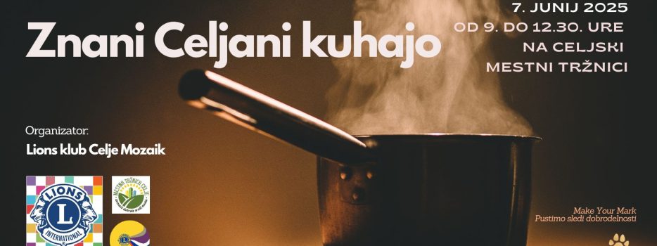 Znani Celjani kuhajo