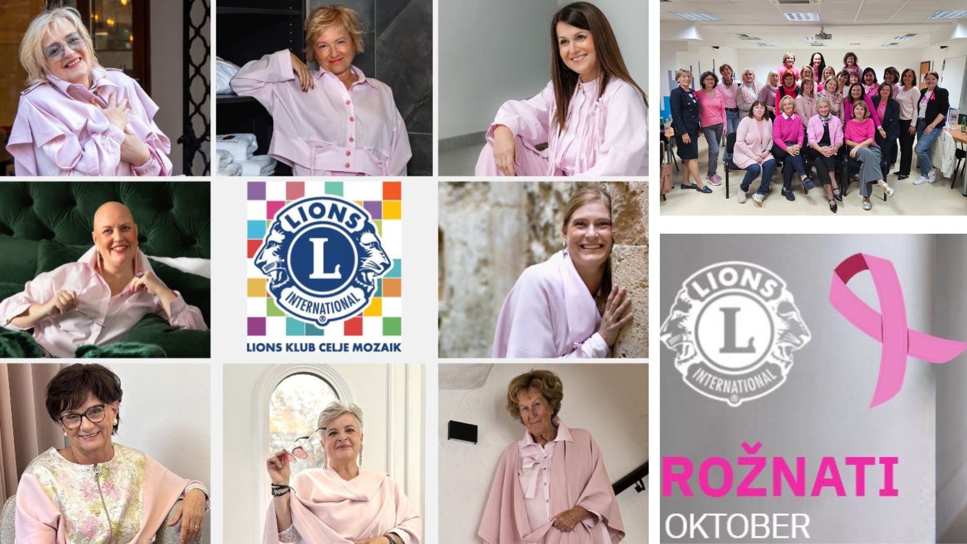 Rožnato oktober in zgodbe navdiha